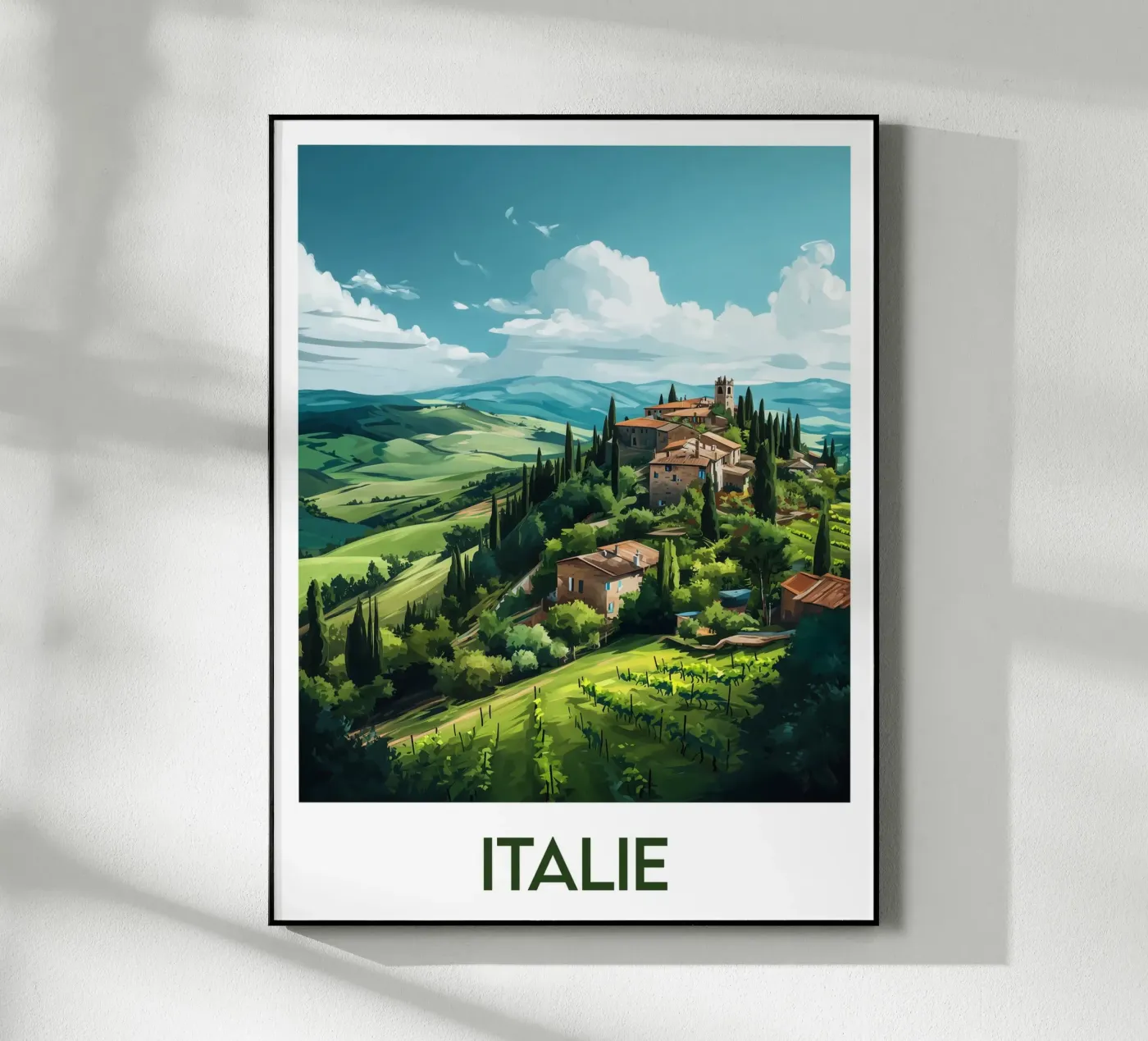 Affiche Italie plexiglass da Frame the World