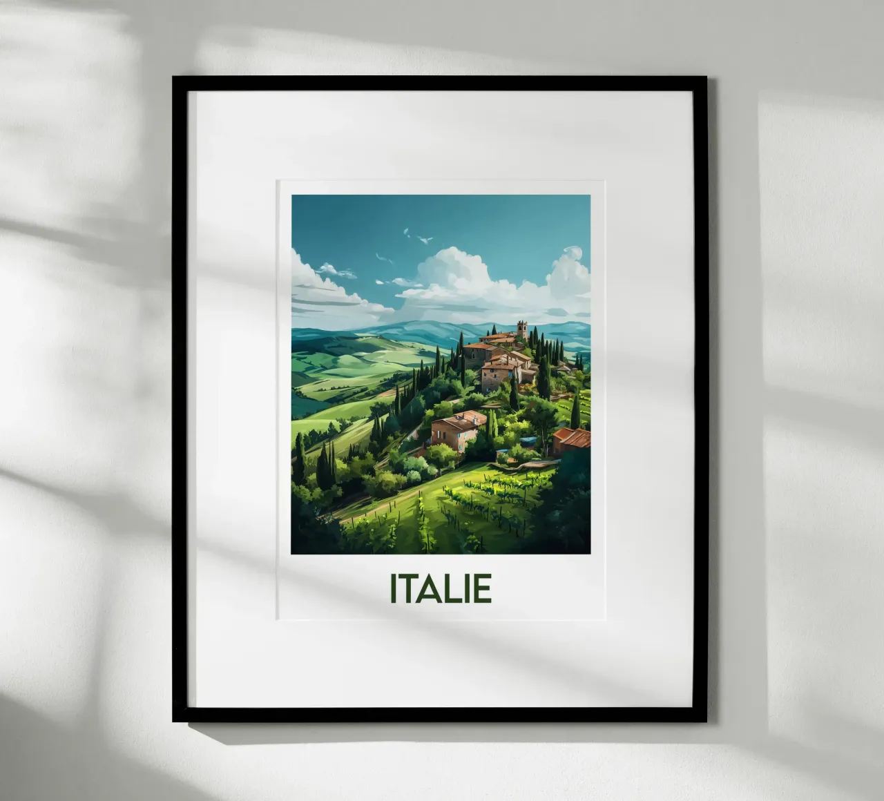 Affiche Italie poster by Frame the World