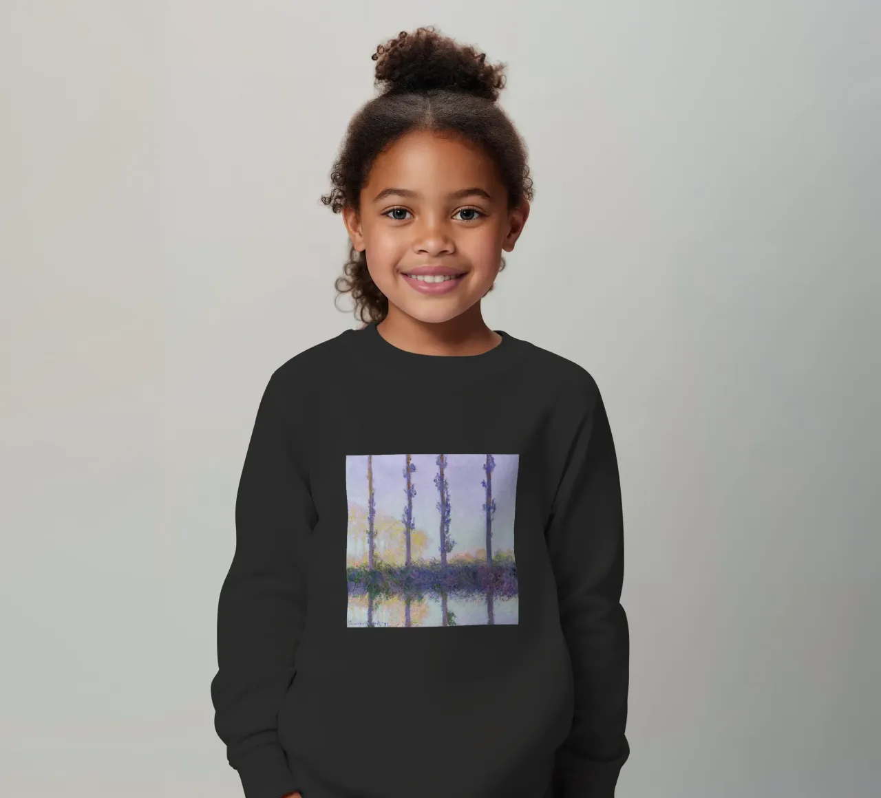 Monet - The Four Trees felpa bambino da ARTOTHEK