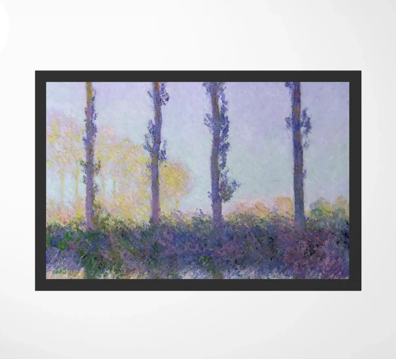 Monet - The Four Trees zerbino da ARTOTHEK