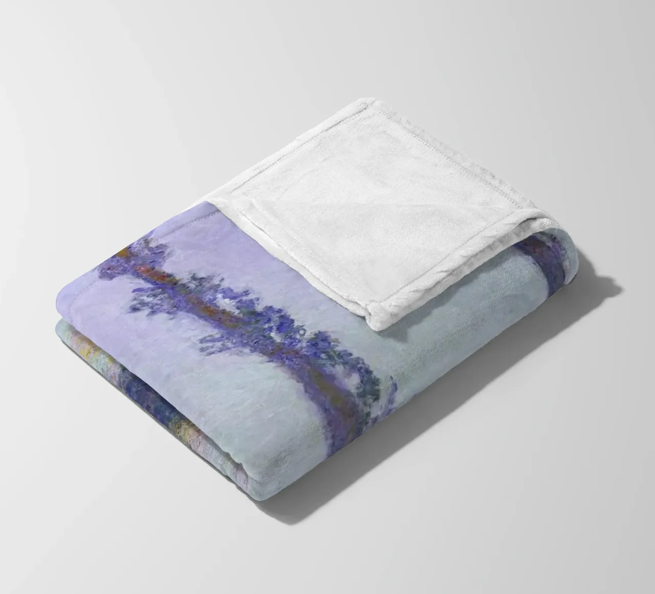 Monet - The Four Trees coperta in pile da ARTOTHEK