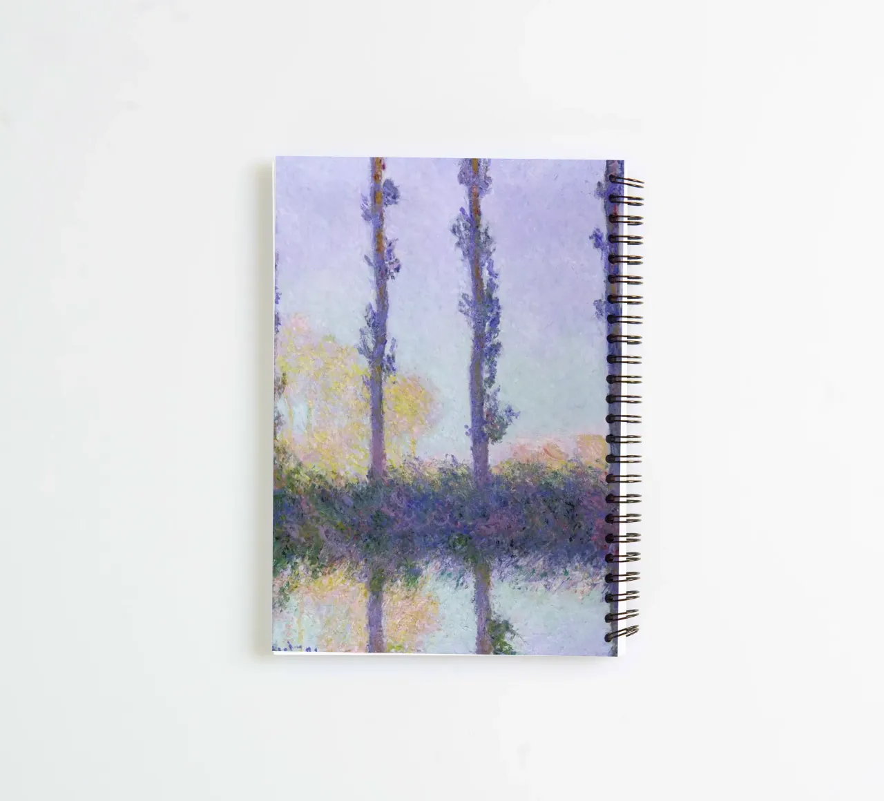 Monet - The Four Trees spiral notebook by ARTOTHEK