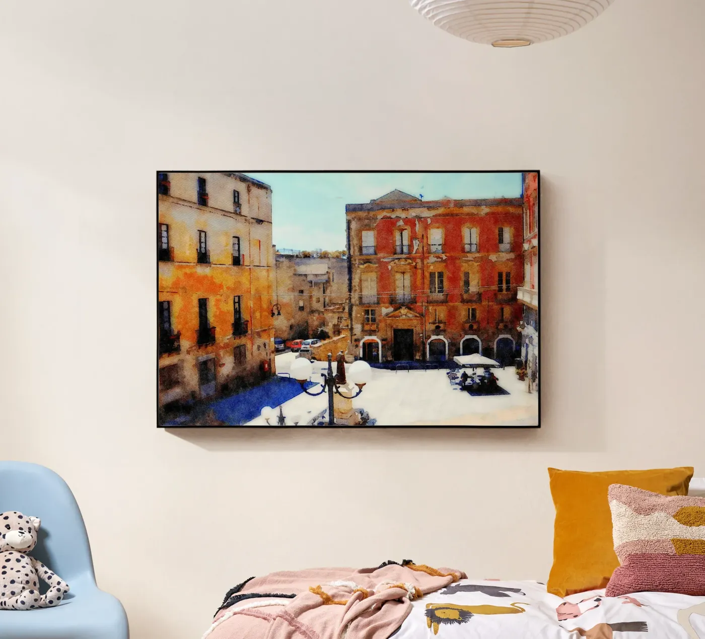 Cagliari Acryl-Glas von Massimo Frascogna