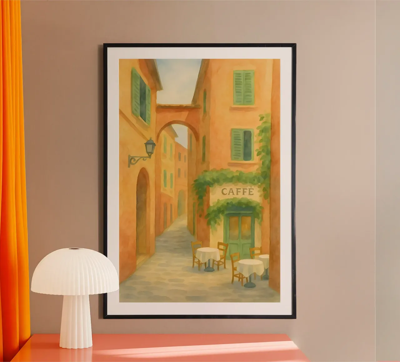 Caffè in Modena – Morgens in der Altstadt carta hahnemühle da Grande Bellezza