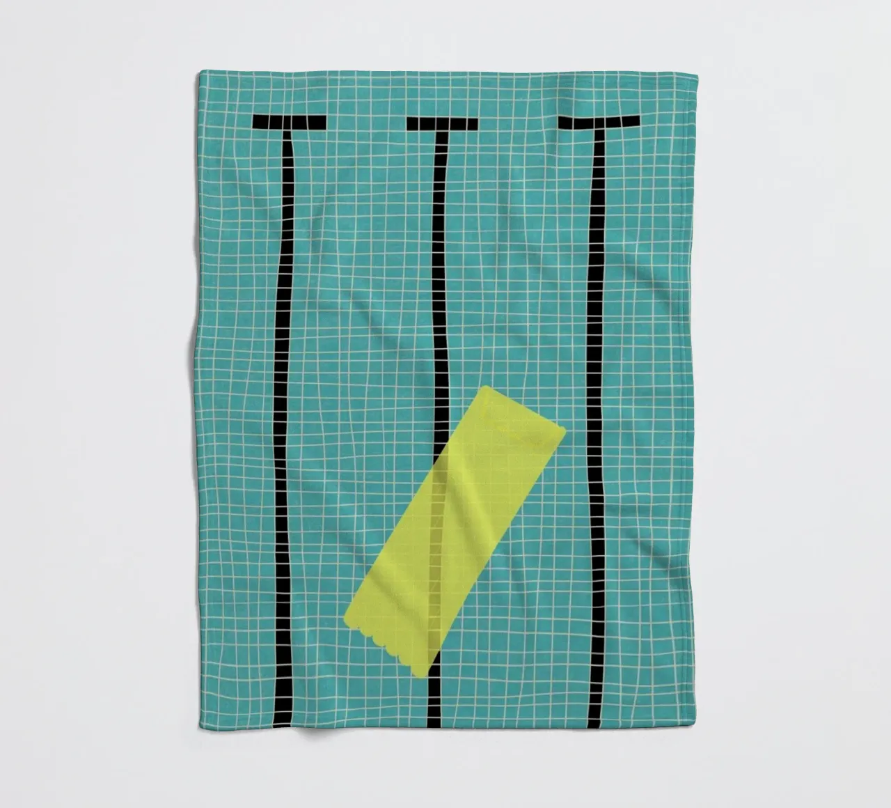 Floating In The Pool coperta in pile da Rosi Feist