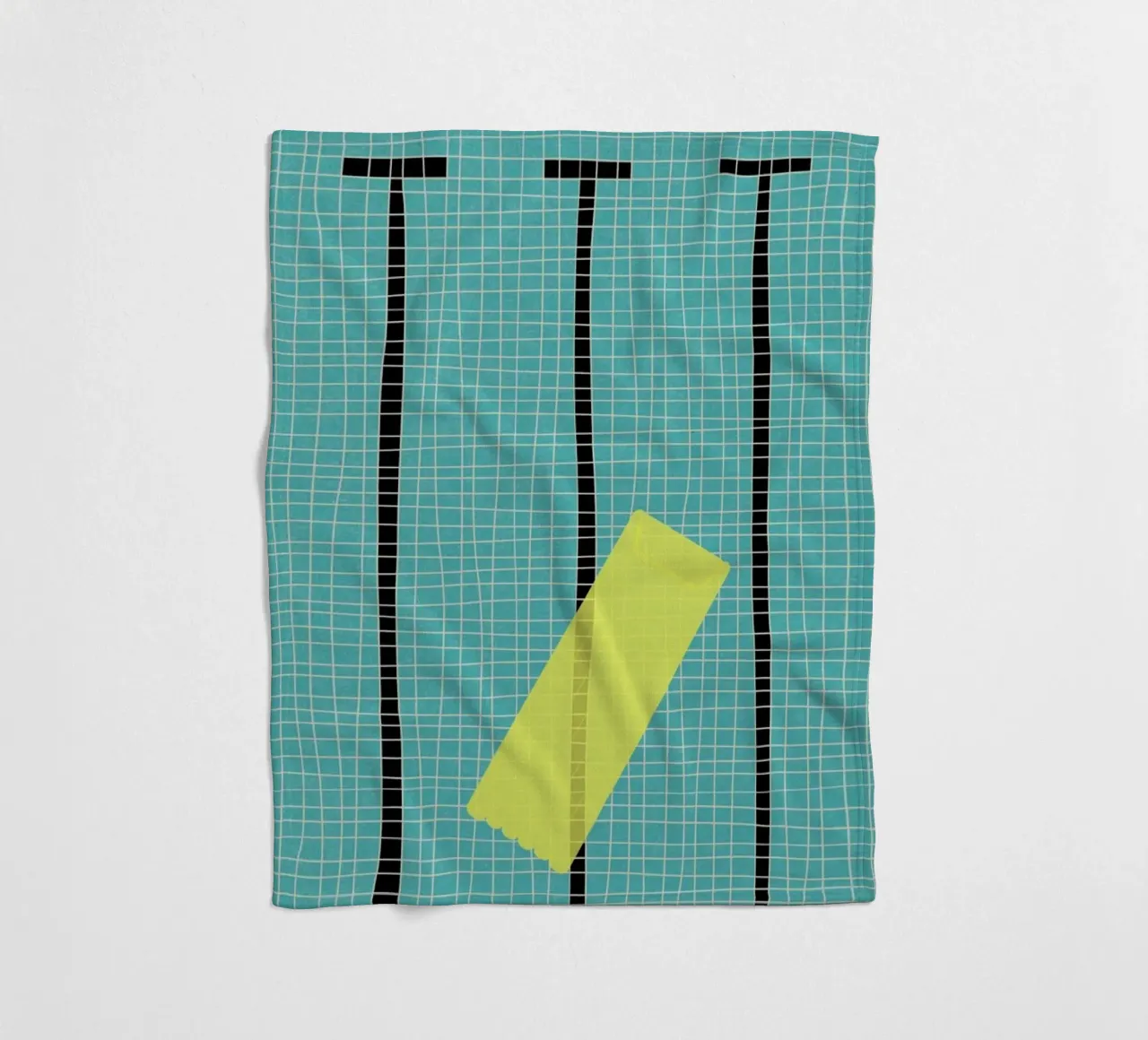 Floating In The Pool coperta in pile da Rosi Feist