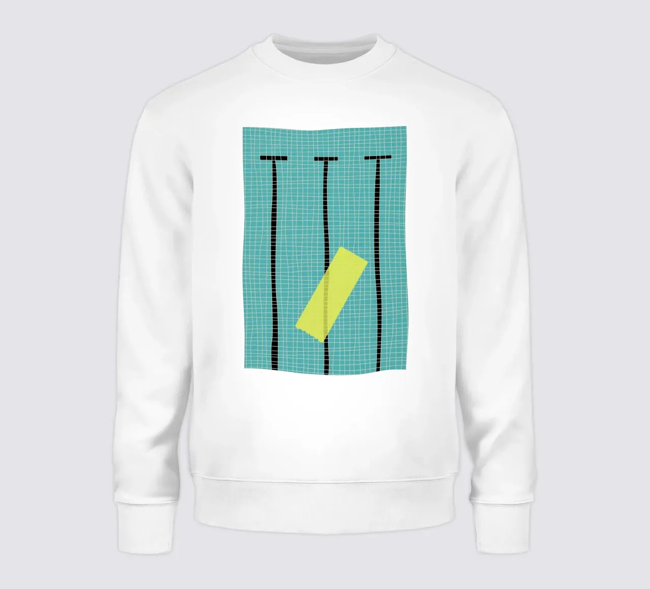 Floating In The Pool Sweatshirt von Rosi Feist