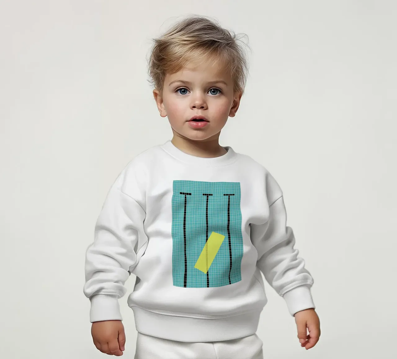 Floating In The Pool felpa neonato da Rosi Feist