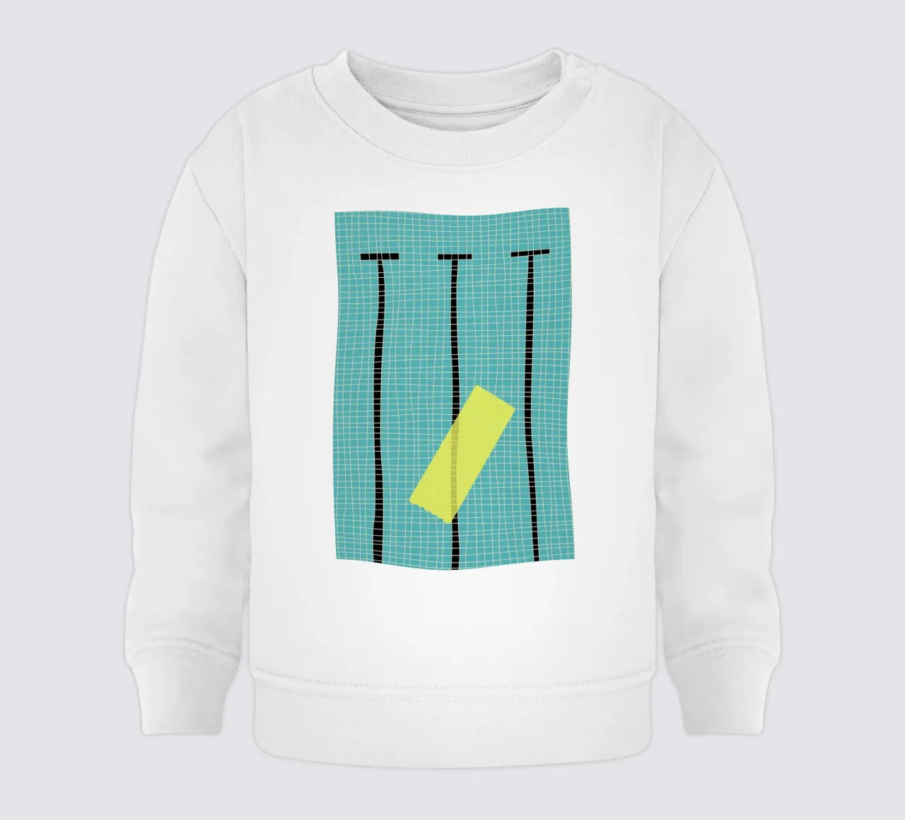 Floating In The Pool felpa neonato da Rosi Feist