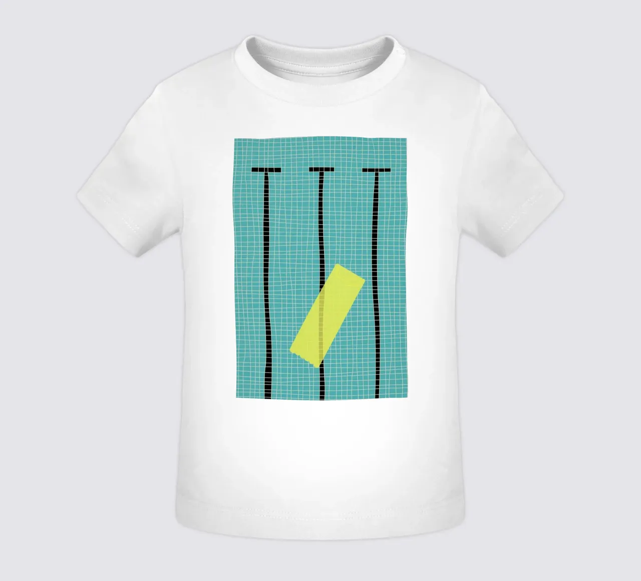 Floating In The Pool baby t-shirt by Rosi Feist