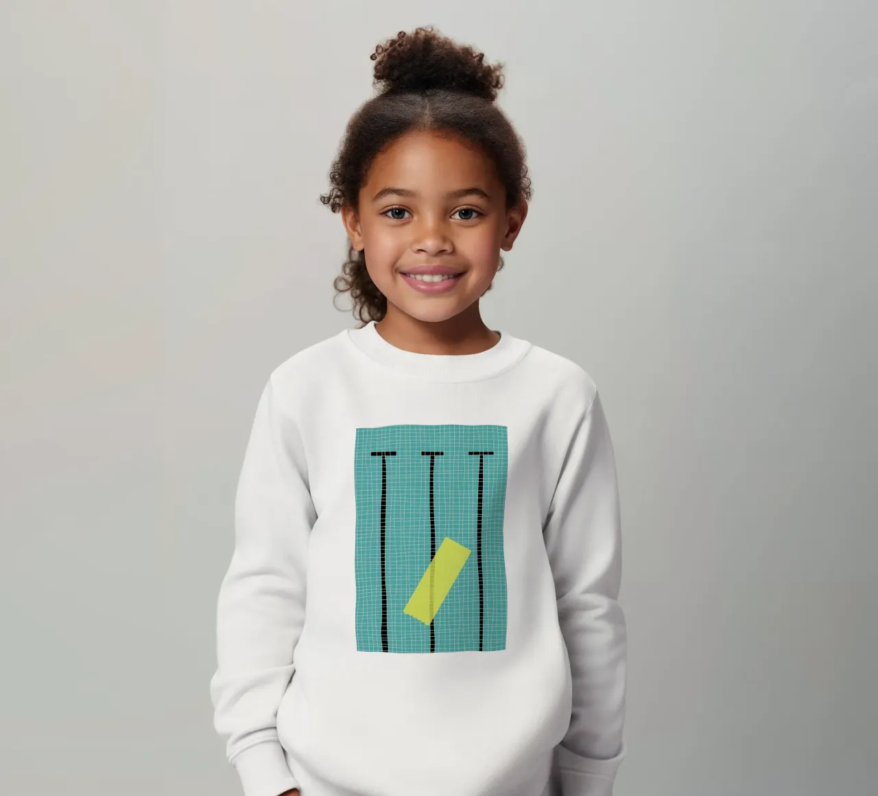 Floating In The Pool kinder sweatshirt van Rosi Feist