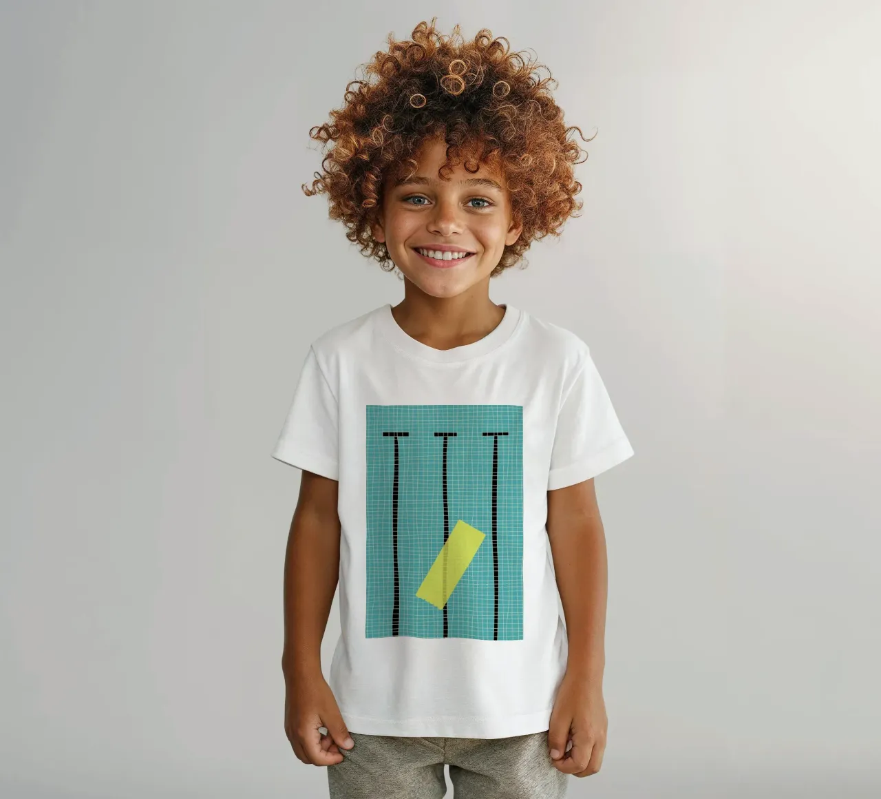 Floating In The Pool t-shirt bambini da Rosi Feist