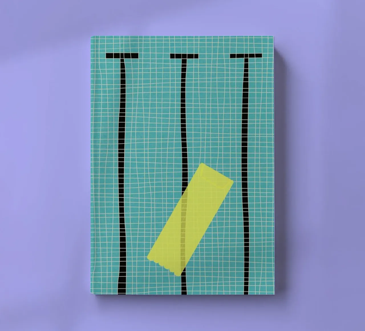 Floating In The Pool notebook by Rosi Feist