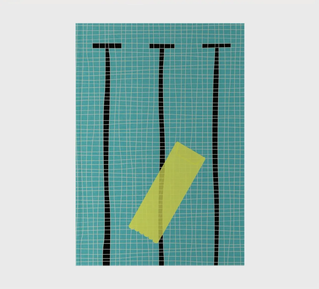 Floating In The Pool notebook by Rosi Feist