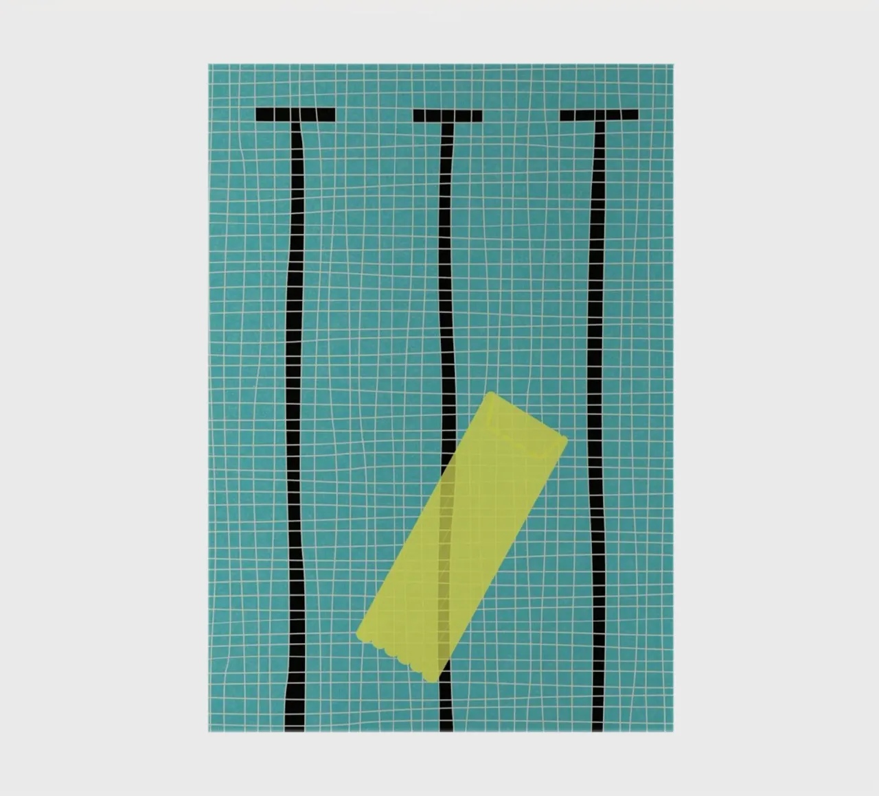 Floating In The Pool carnet de notes de Rosi Feist