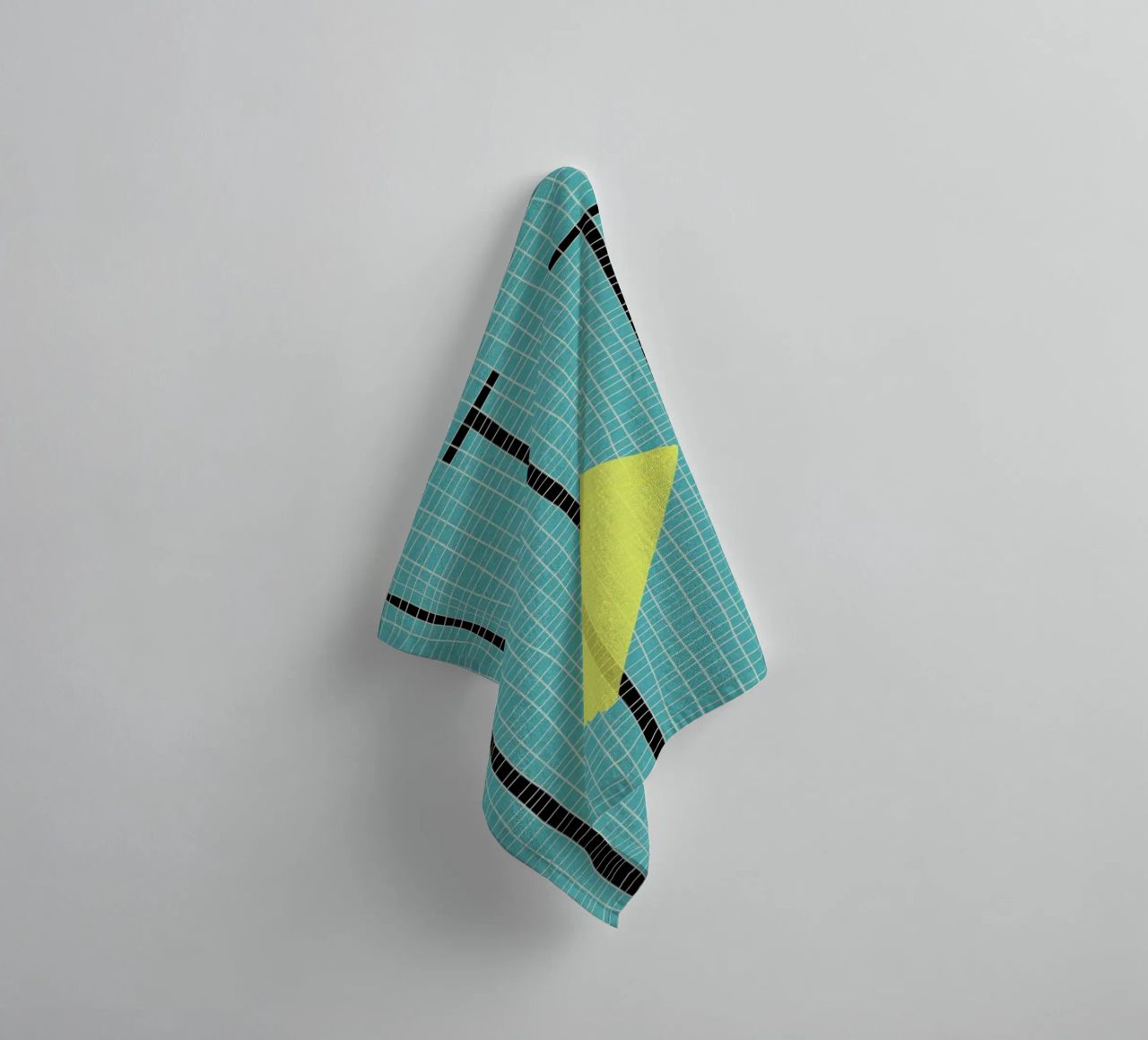 Floating In The Pool towel by Rosi Feist