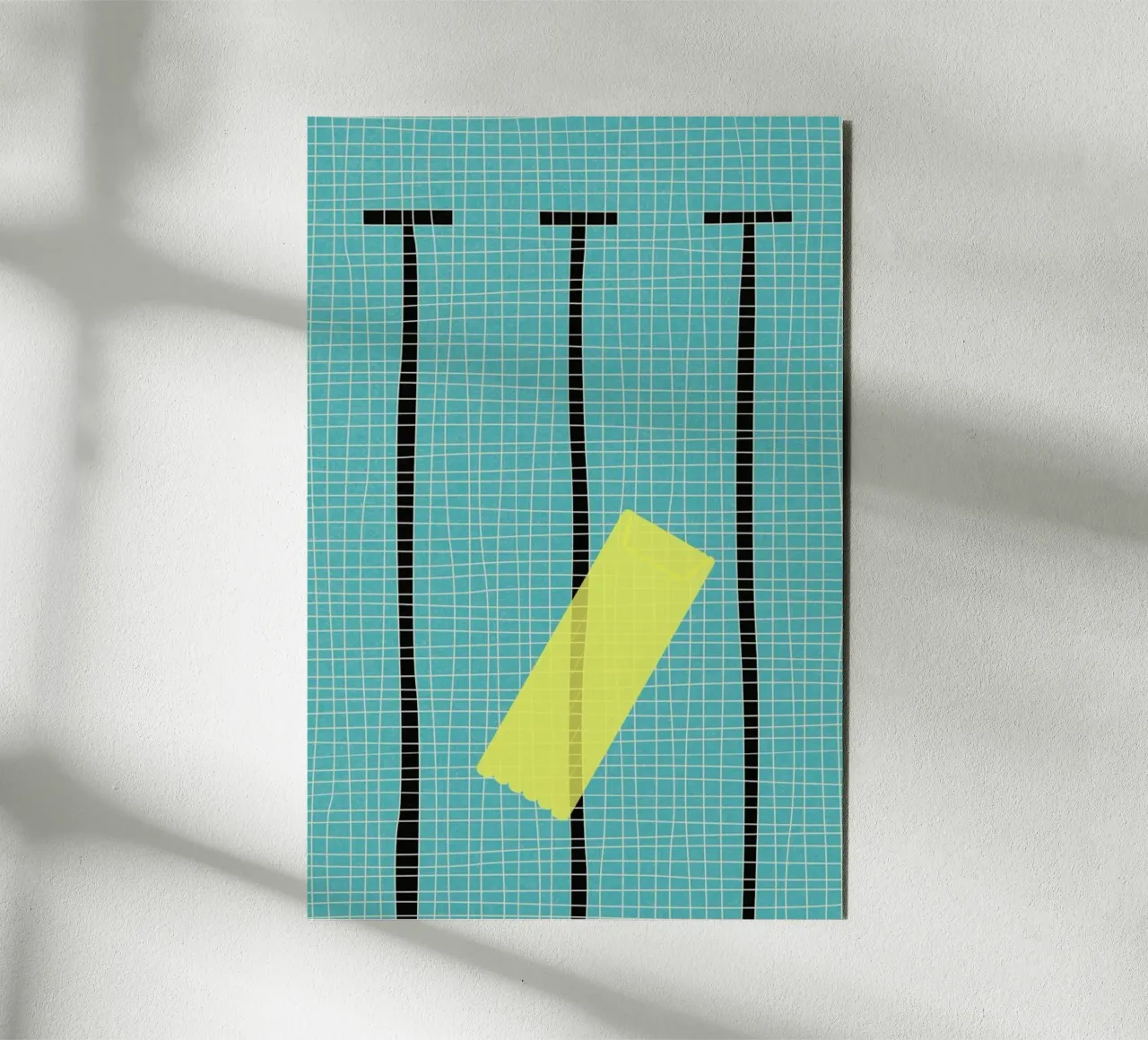 Floating In The Pool pannello forex da Rosi Feist