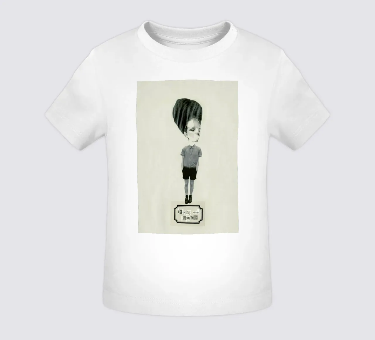 [dəʊnt] II baby t-shirt by Julia Danckwerth