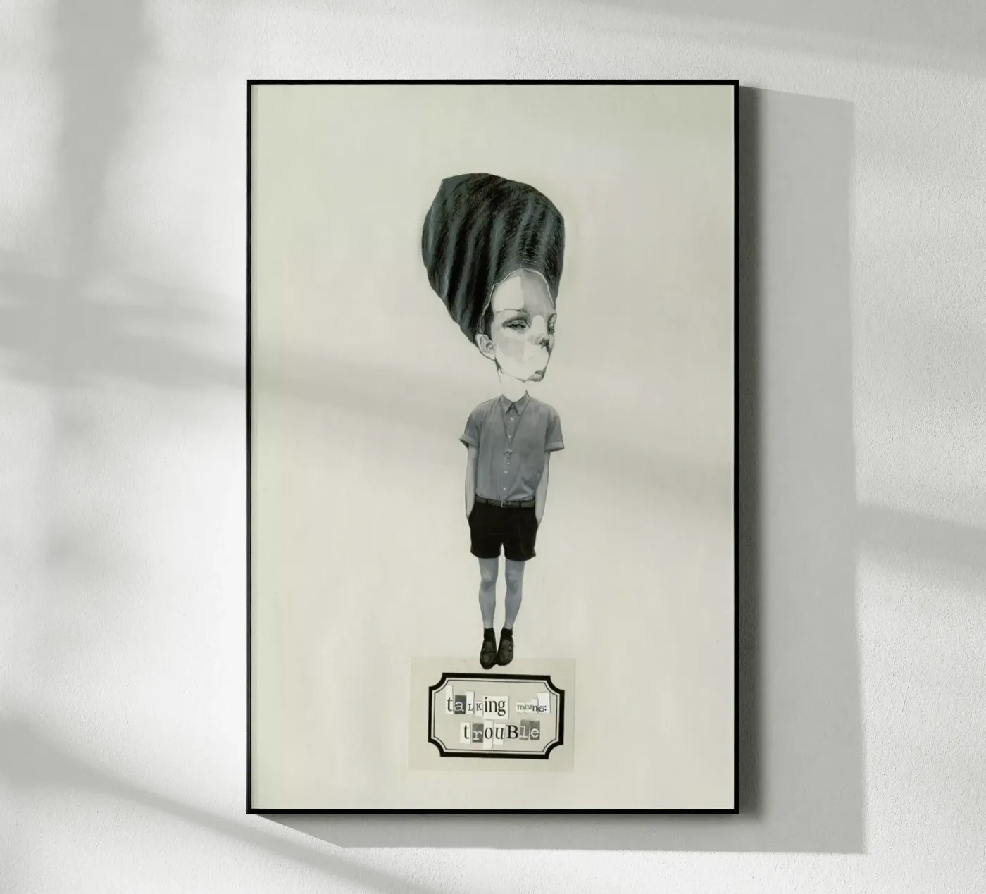 [dəʊnt] II acryl van Julia Danckwerth