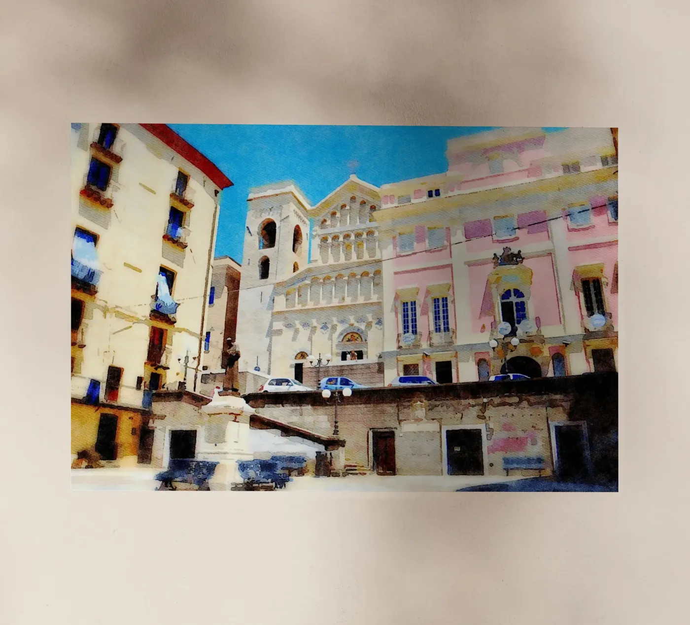 Cagliari pellicola backlit da Massimo Frascogna