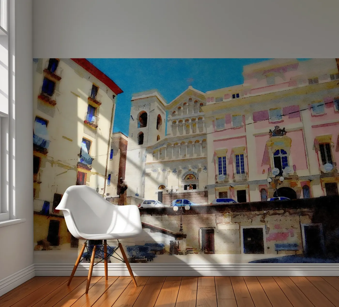 Cagliari fotobehang van Massimo Frascogna