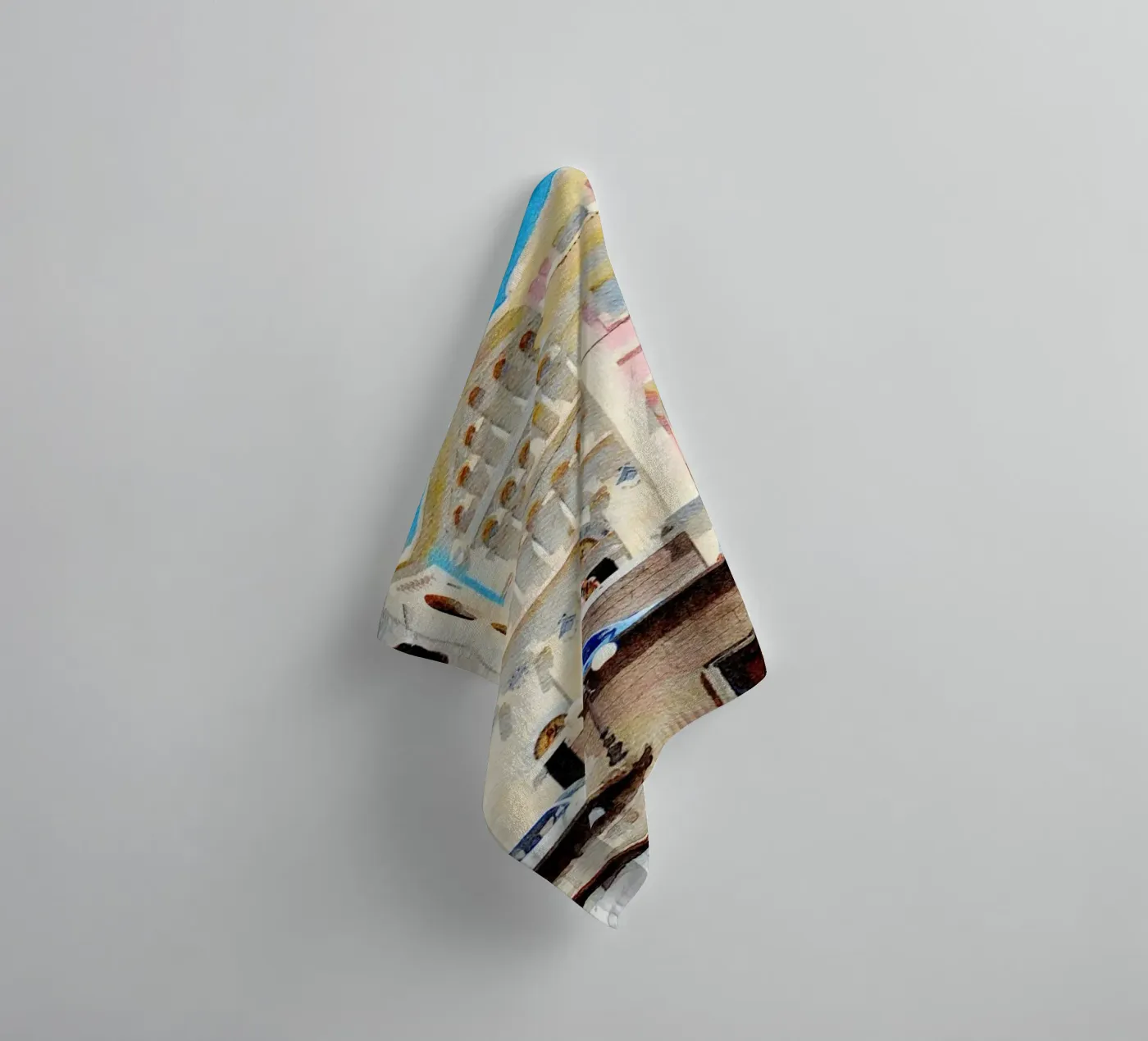 Cagliari towel by Massimo Frascogna
