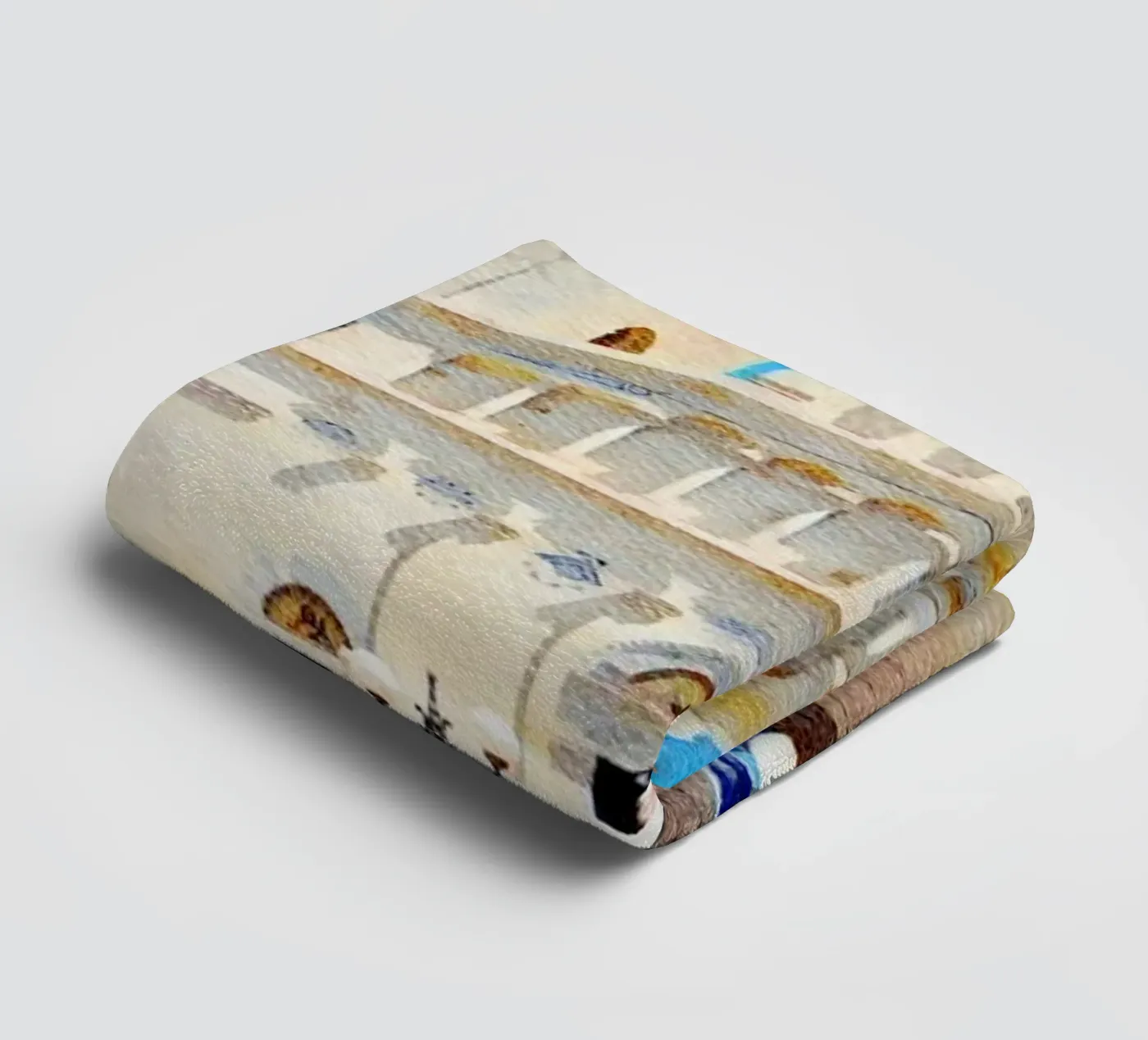 Cagliari towel by Massimo Frascogna