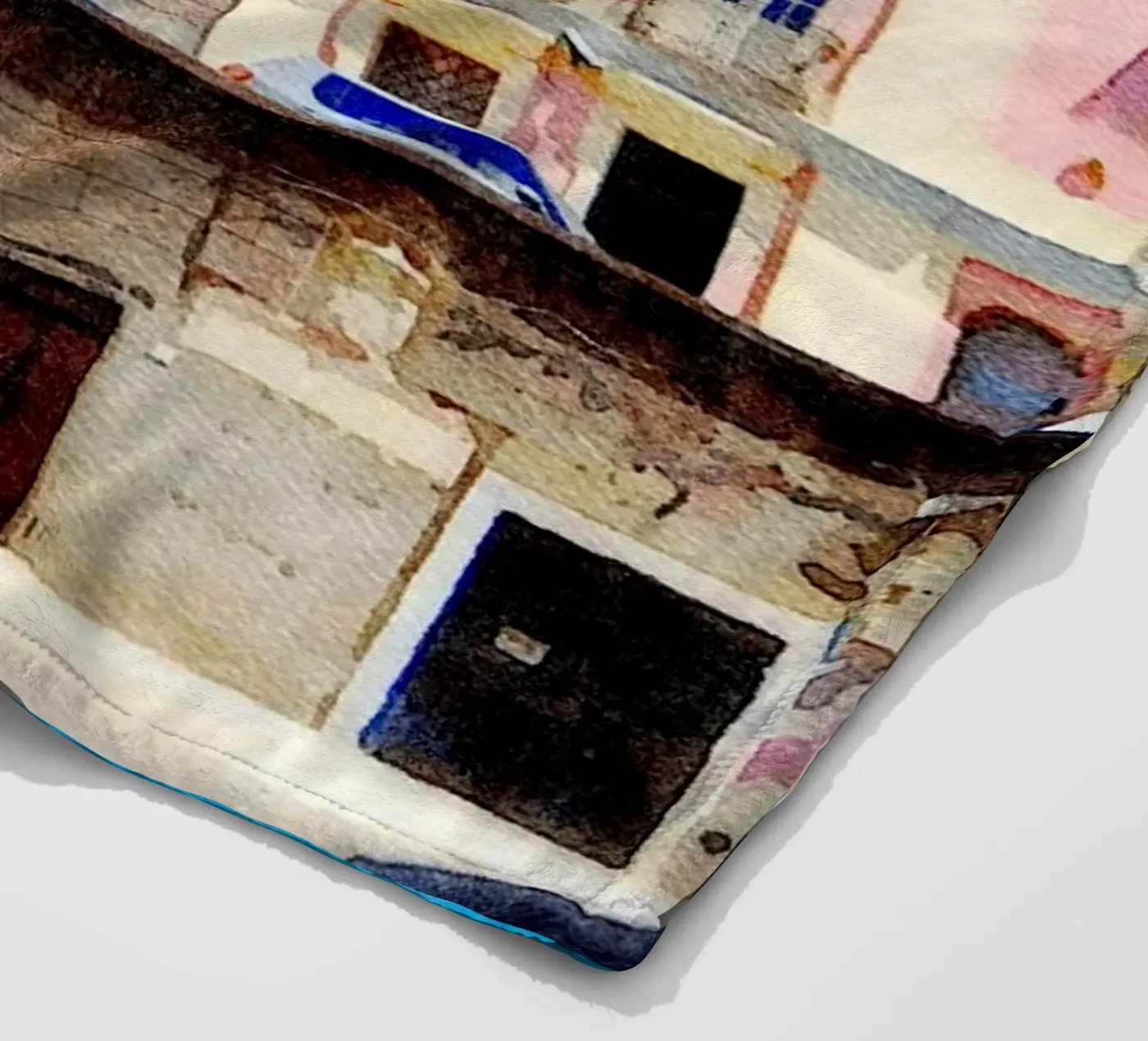 Cagliari Fleecedecke von Massimo Frascogna