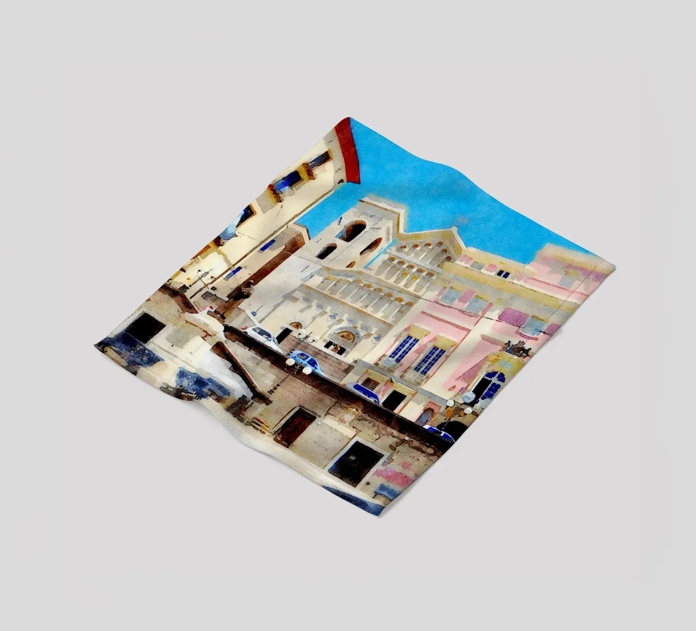 Cagliari Fleecedecke von Massimo Frascogna