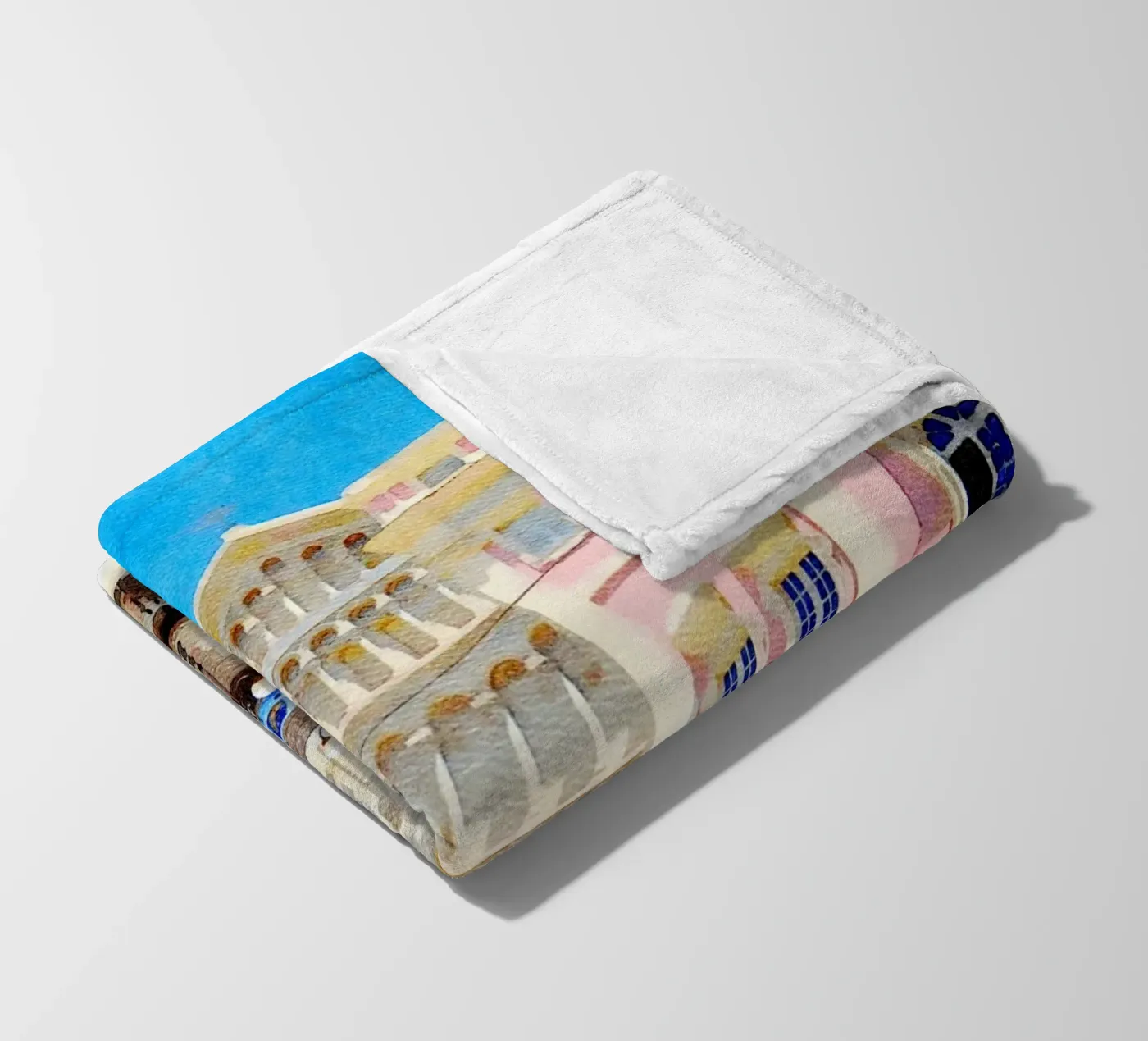 Cagliari Fleecedecke von Massimo Frascogna