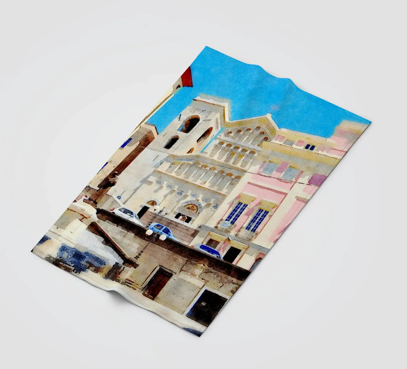 Cagliari Fleecedecke von Massimo Frascogna