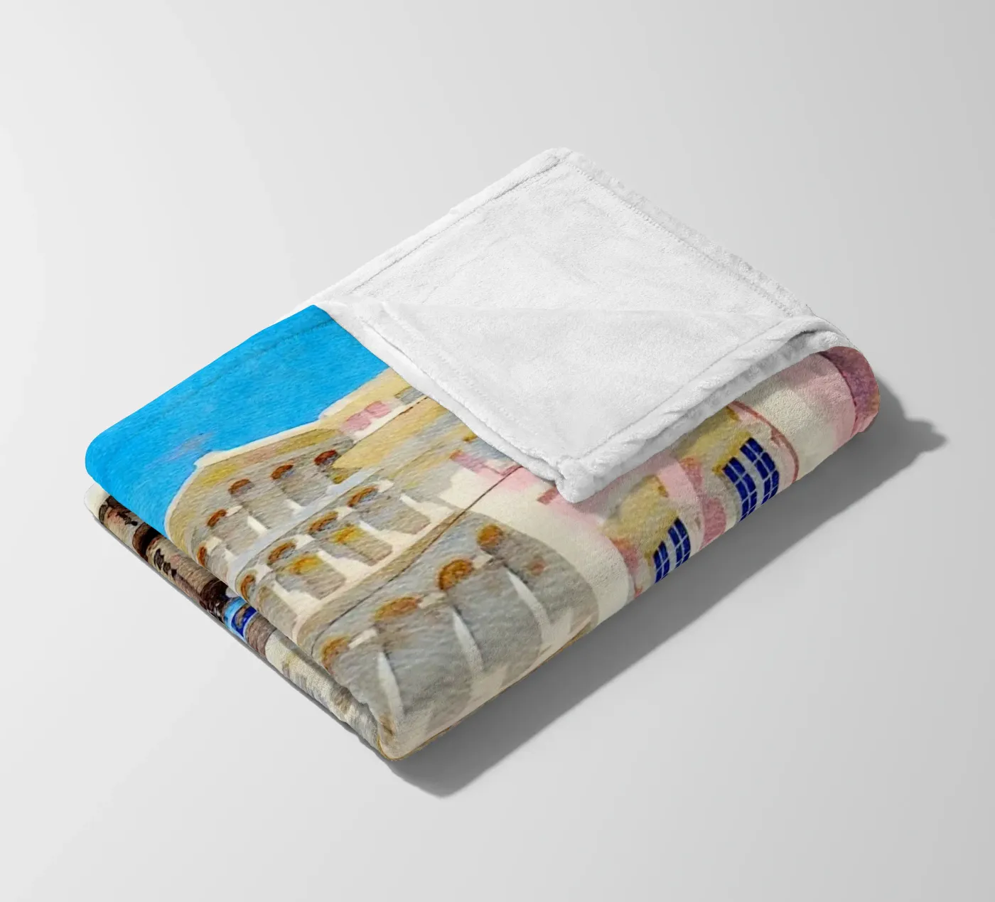 Cagliari Fleecedecke von Massimo Frascogna