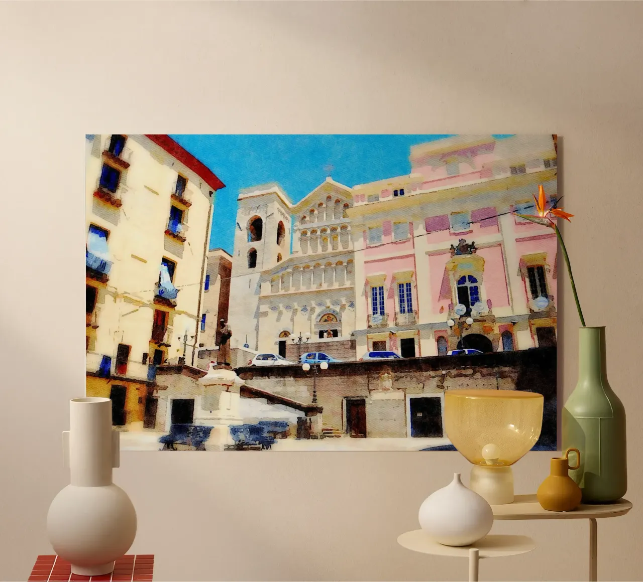 Cagliari plexiglass da Massimo Frascogna