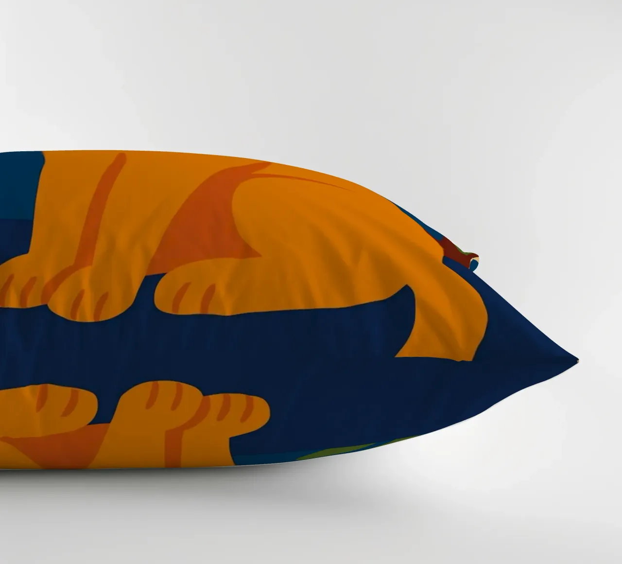 orange cat matisse cuscino da ramosashop