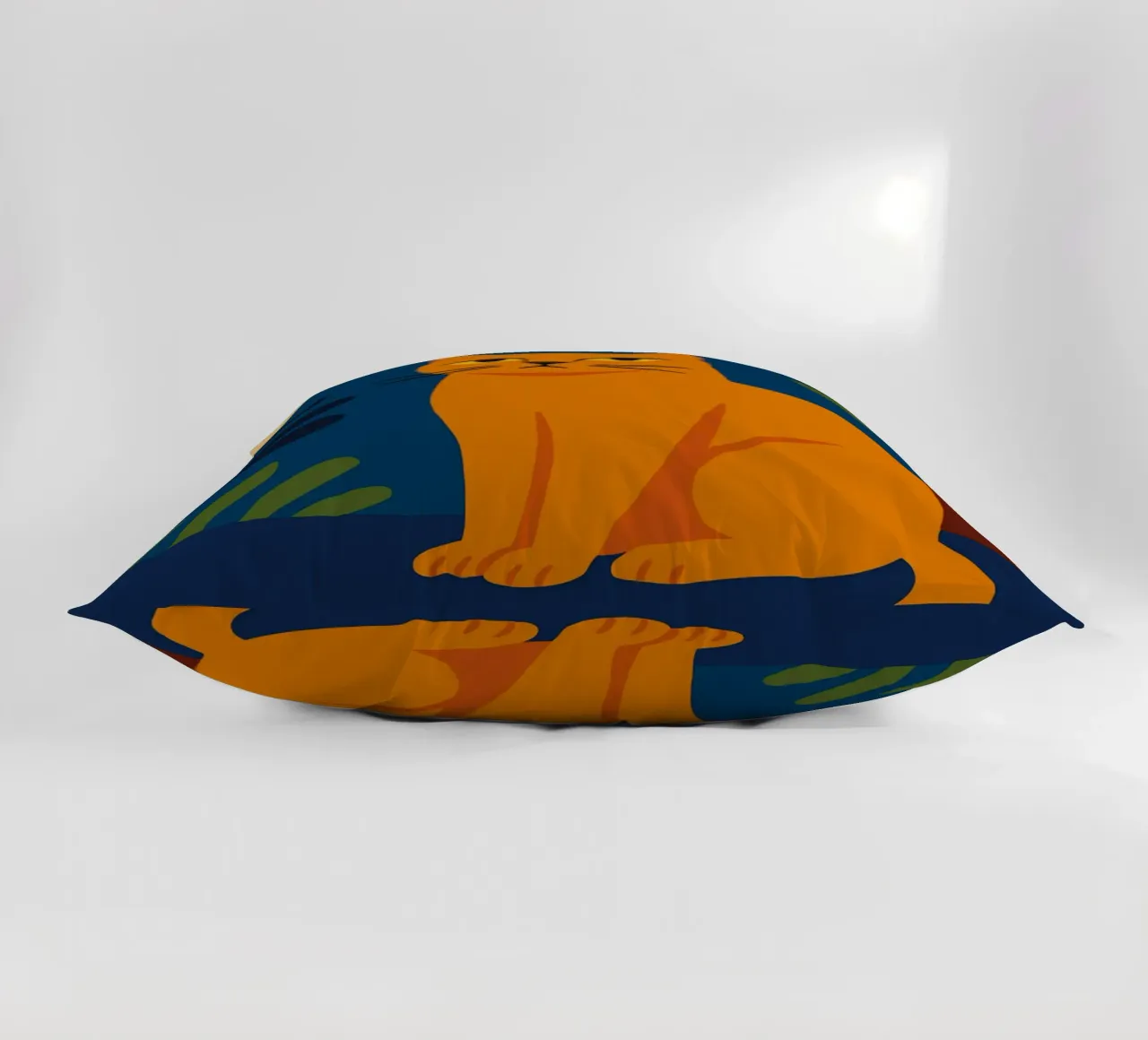 orange cat matisse cuscino da ramosashop