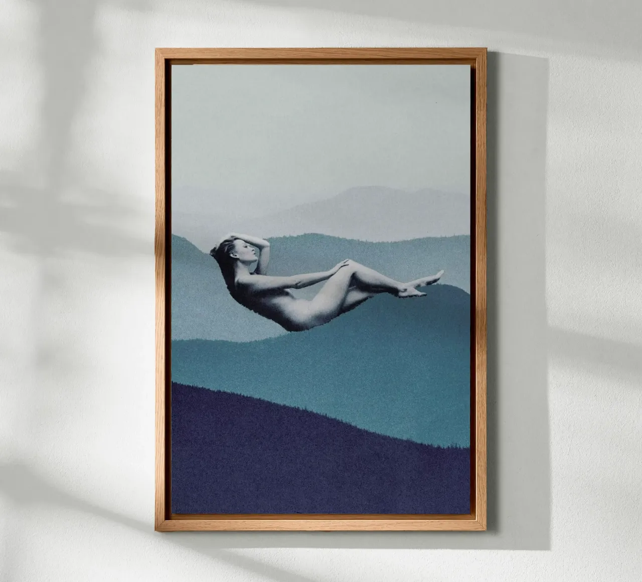 Mindful Solitude pannello forex da Maarten Léon