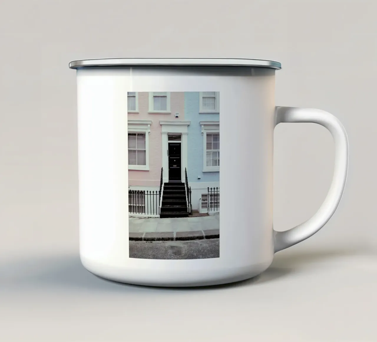 London Vibes taza de esmalte de Sebastian Hilgetag