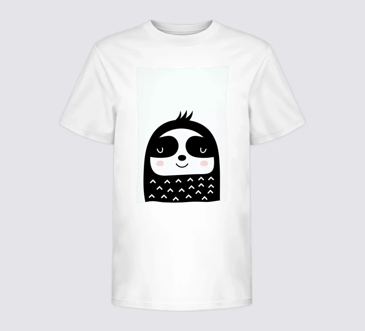 Happy Sloth t-shirt bambini da Little Flourishes