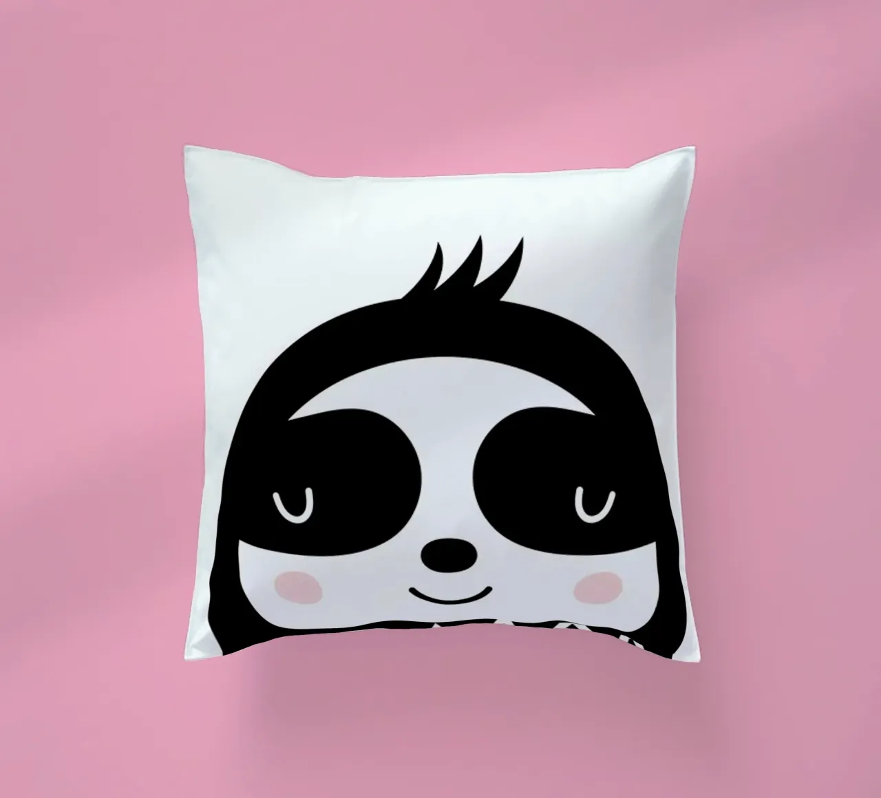 Happy Sloth cuscino da Little Flourishes