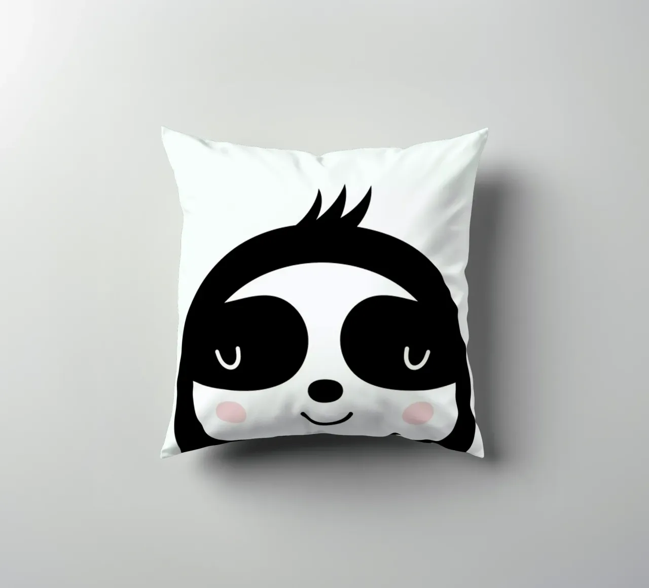 Happy Sloth cuscino da Little Flourishes