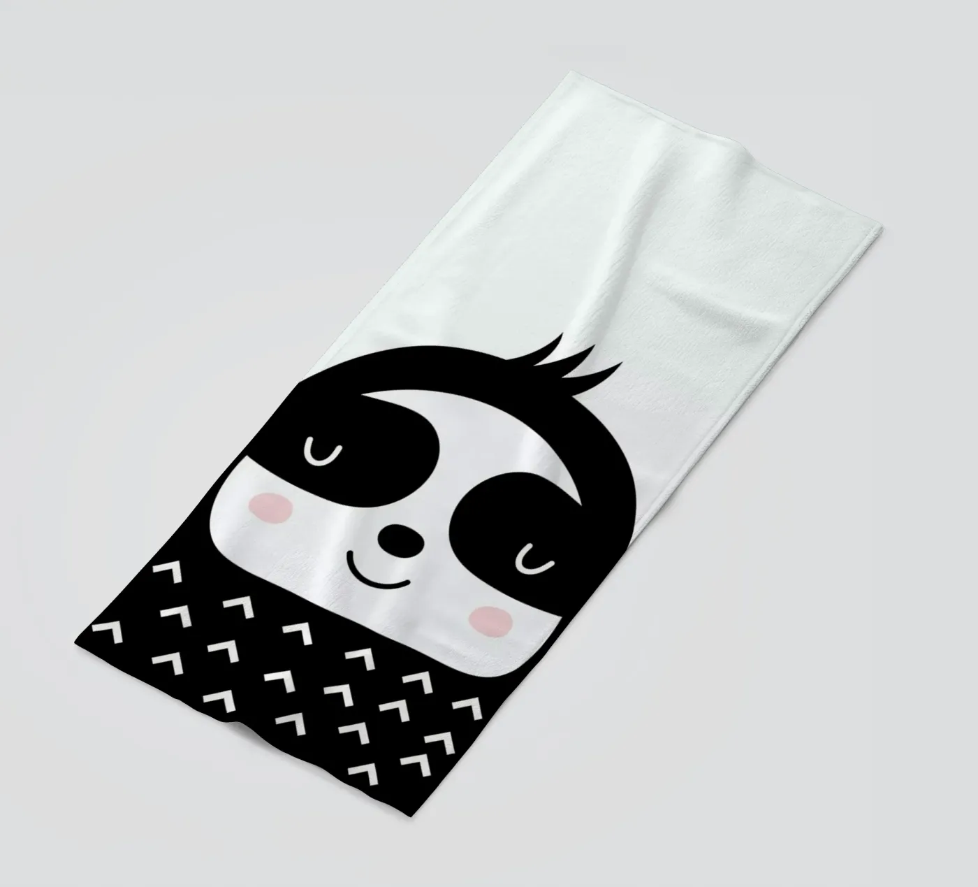 Happy Sloth telo mare da Little Flourishes