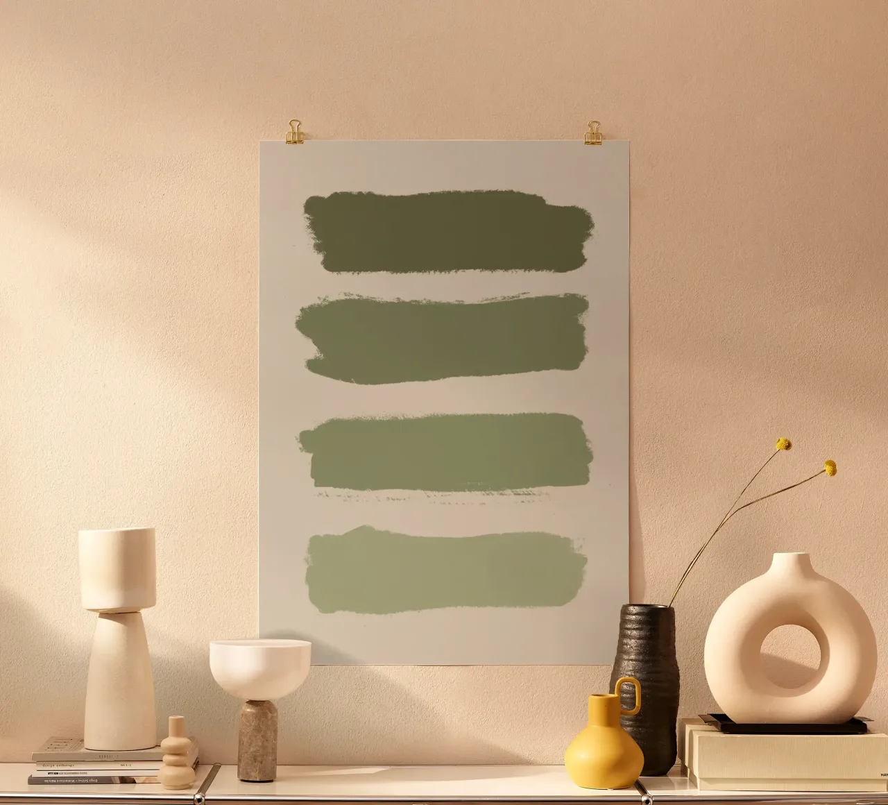 Sfumature di verde poster da Sixmai