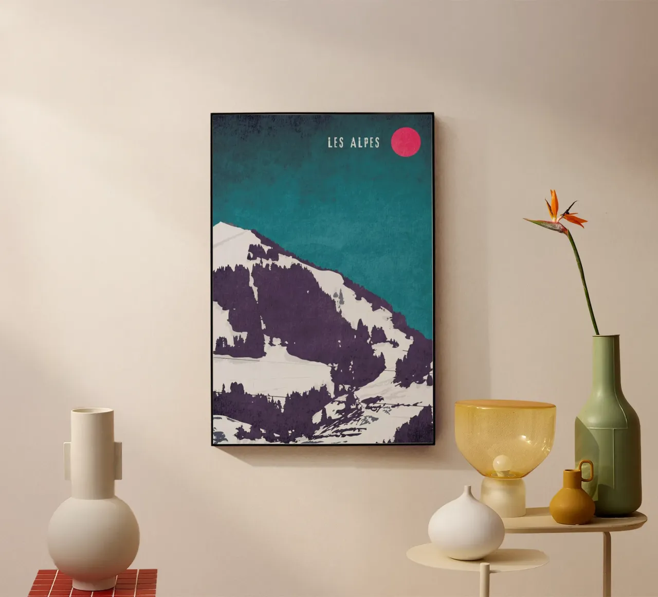 Les Alpes plexiglass da Kubistika