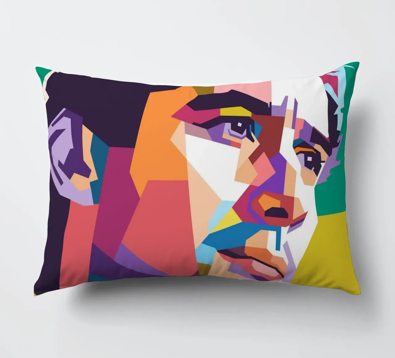 Formula One legend Ayrton Senna decorative cushion by Hantamrata