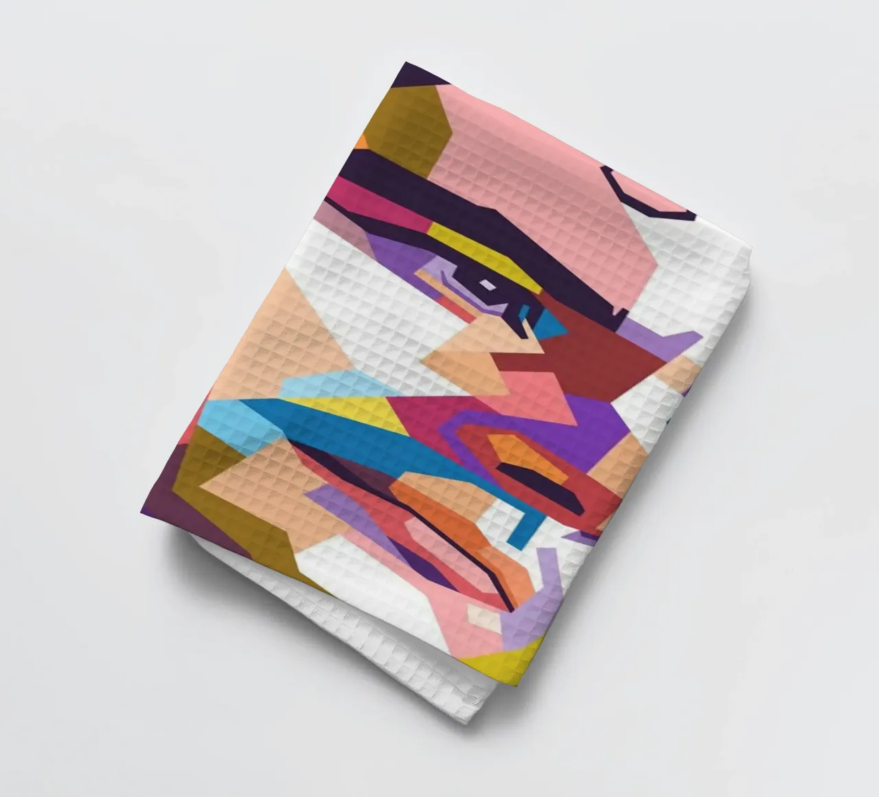 Formula One legend Ayrton Senna tea towel by Hantamrata