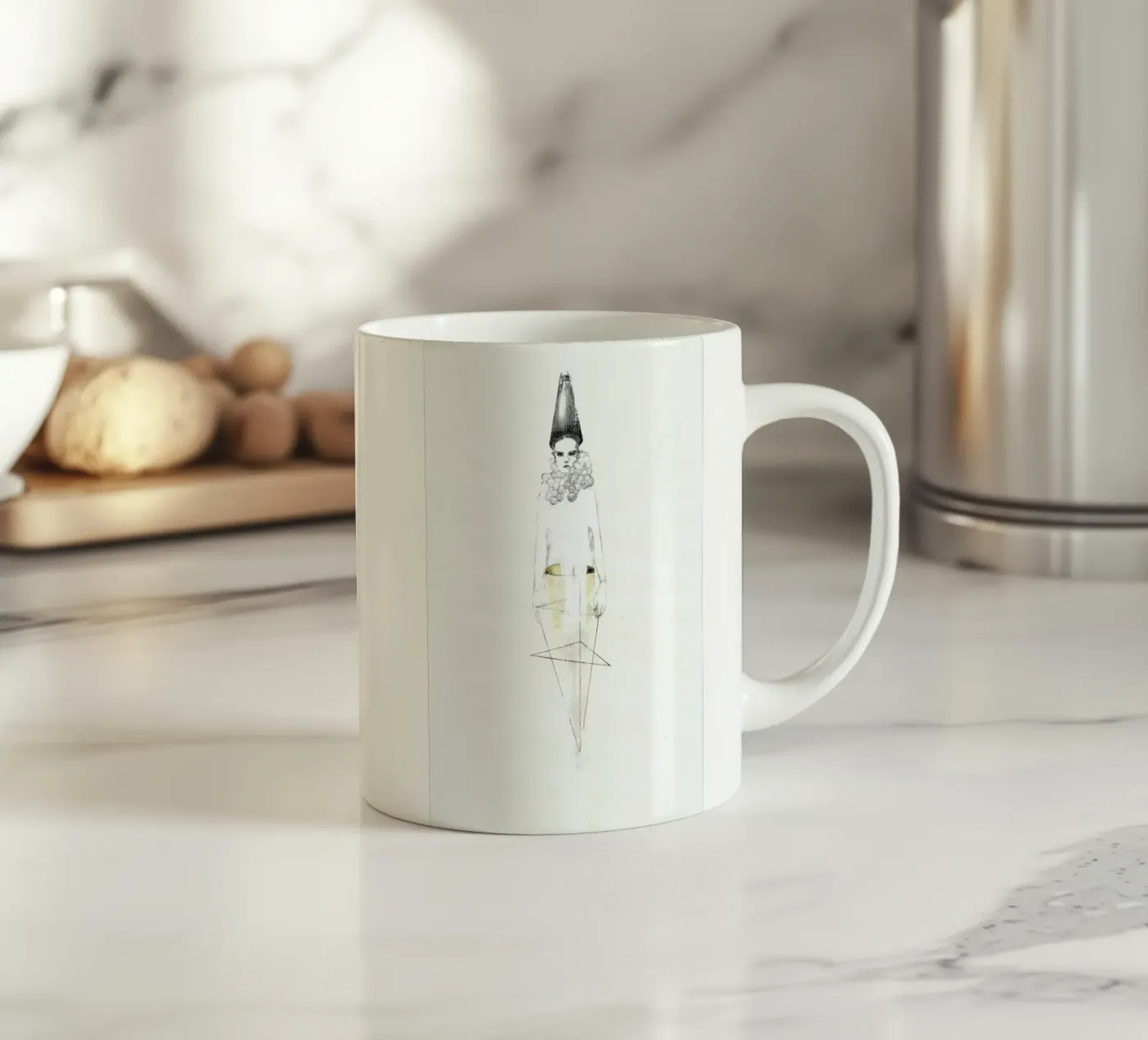 […] V ceramic mug by Julia Danckwerth