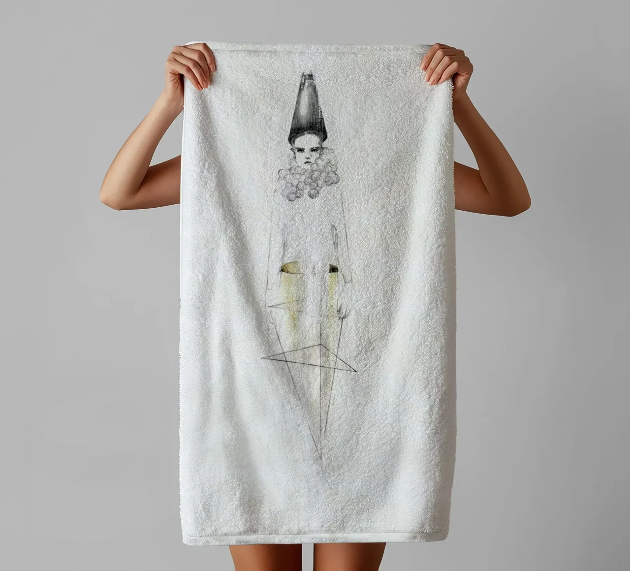 […] V towel by Julia Danckwerth