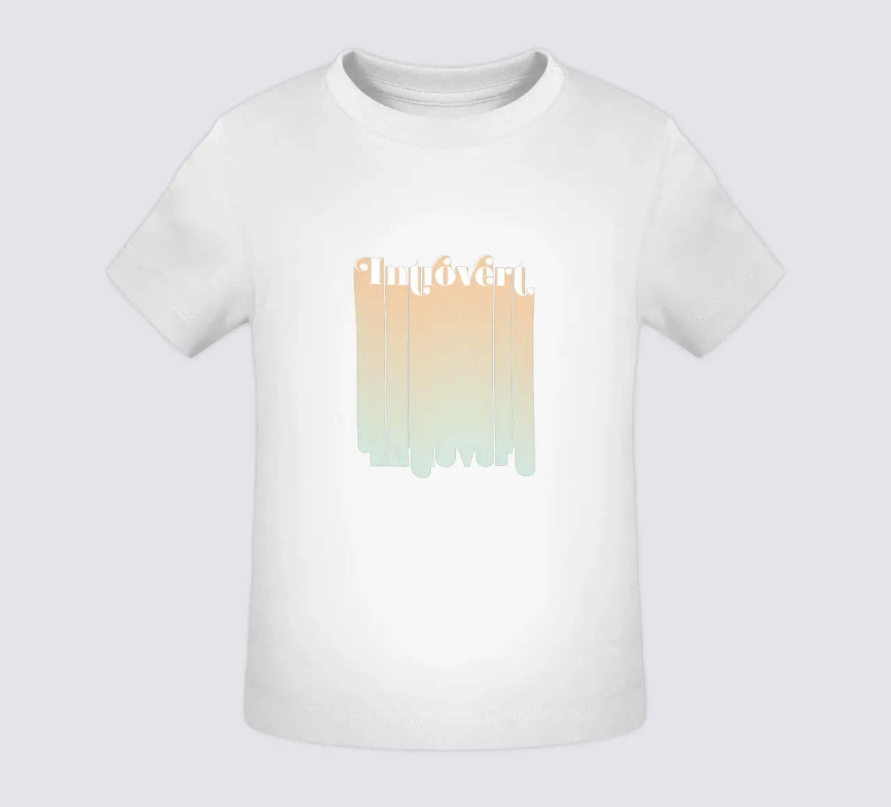 Introvert maglietta neonato da designdn