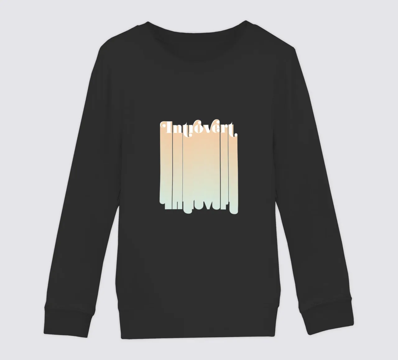 Introvert felpa bambino da designdn
