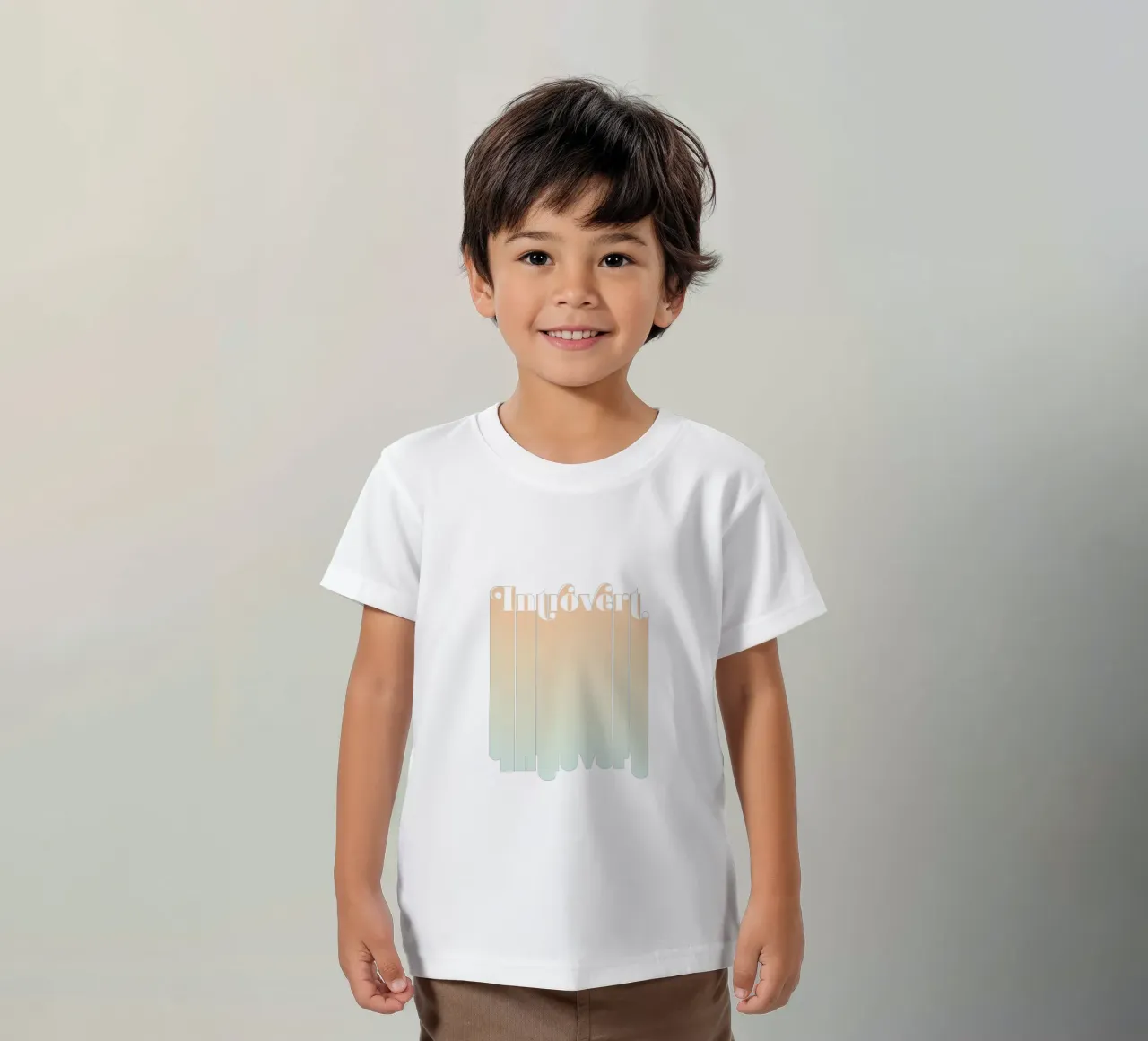 Introvert t-shirt bambini da designdn